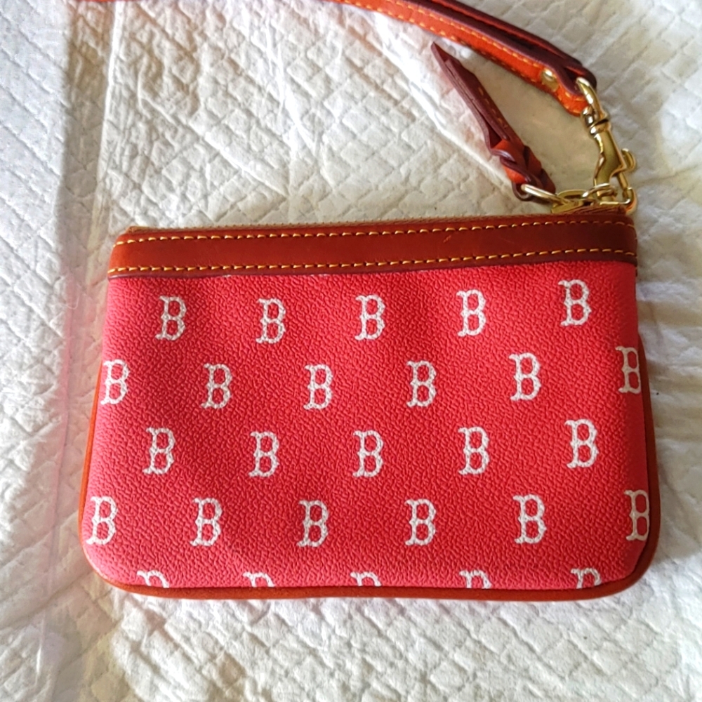 Dooney & Bourke Boston Red Sox wristlet
